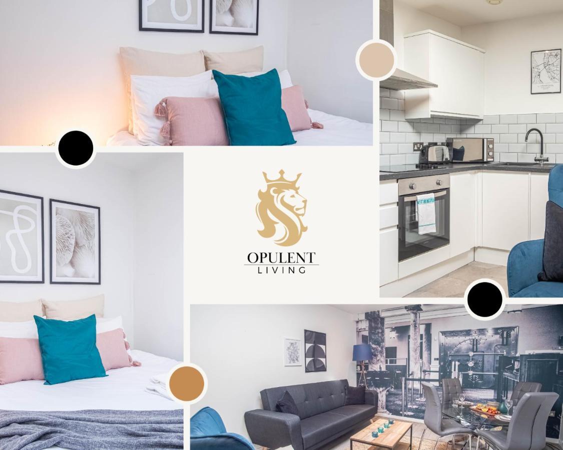 Luxe Apartments Near Albert Docks - 3 Graces - Liverpool One - Business, Contract & Corporate Ready 外观 照片