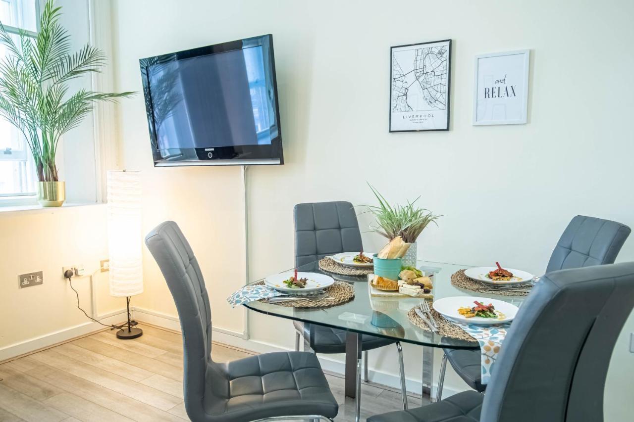 Luxe Apartments Near Albert Docks - 3 Graces - Liverpool One - Business, Contract & Corporate Ready 外观 照片